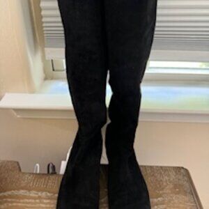 Stuart Weitzman Black suede Boots